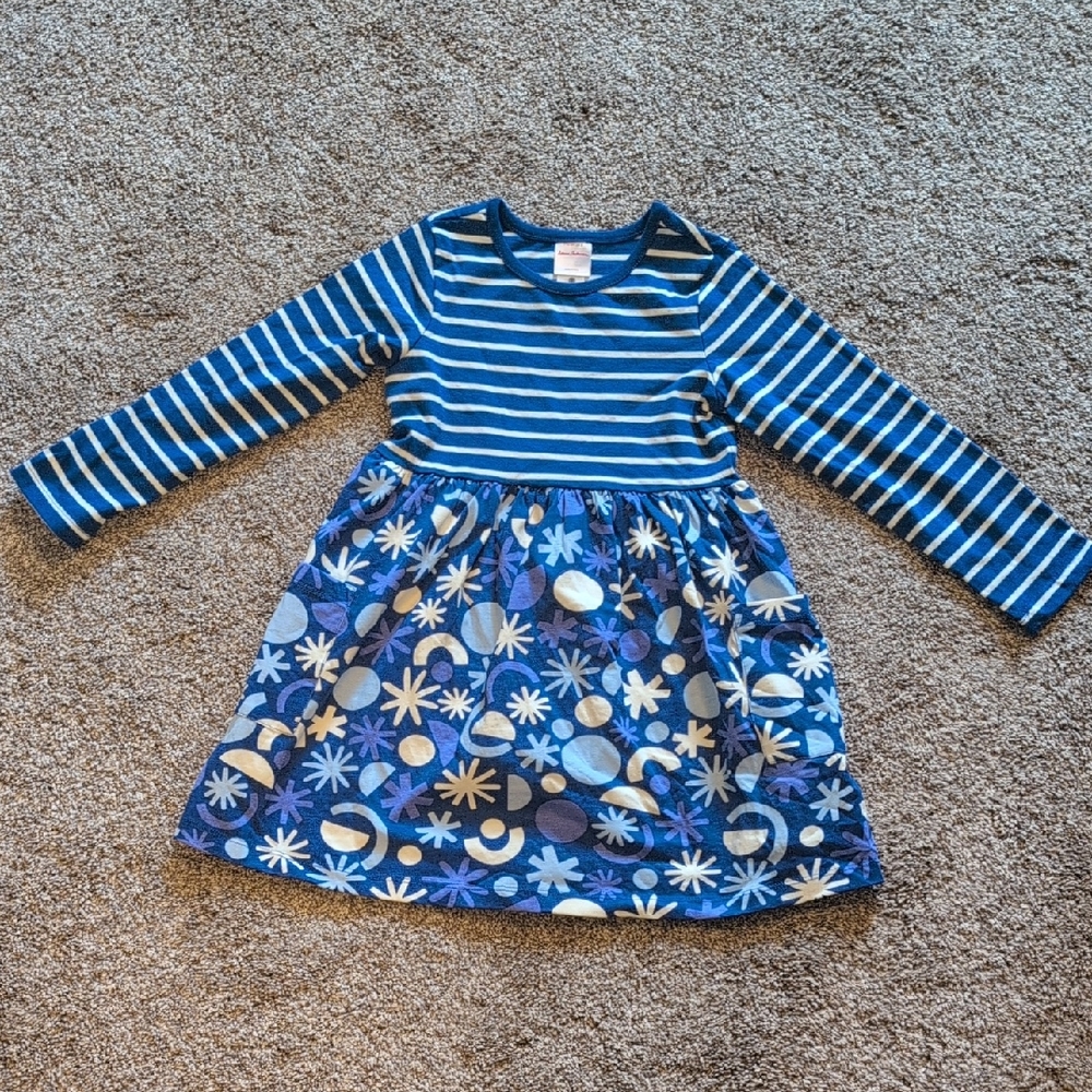 HA LS Mixed Dress With pockets 4 or 5